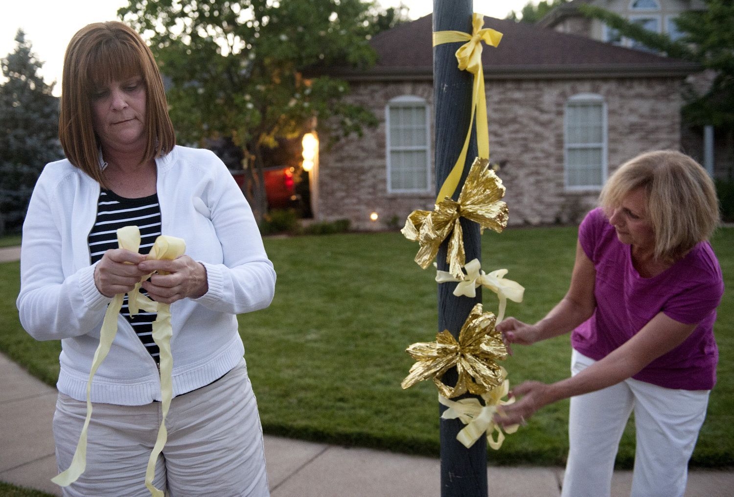 Vigil for missing Sunset Hills woman